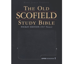 KJV, Old Scofield Study Bible, Pocket Edition, Imitation Leather