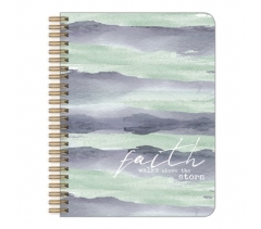 Faith Walks Above The Storm, Medium Notebook