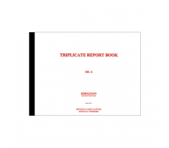 Triplicate Report Book - No. 3