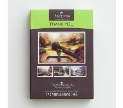 Thank You Boxed Cards, Scriptured, Thomas Kinkade