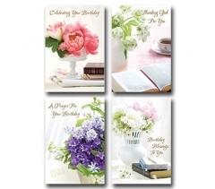 Birthday Boxed Cards, KJV, Assortment