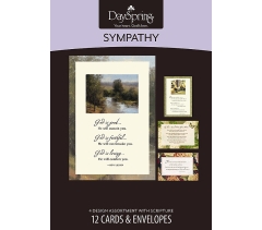 Boxed Cards Sympathy, Scripture Assorted