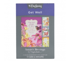 Get Well Nature's Blessings Boxed Cards