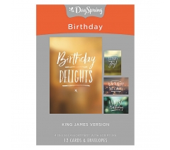 Boxed Cards Birthday, KJV, Assorted