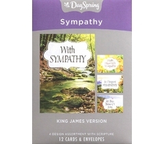 Boxed Cards Sympathy, KJV, Assortment