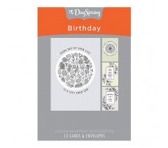 Birthday Botanicals Boxed Cards