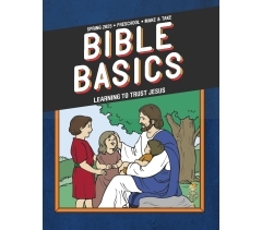 Sunday School BIBLE BASICS PRESCHOOL MAKE & TAKE, Spring 2025