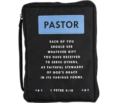 BIBLE COVER, FAITHFUL PASTOR, LARGE
