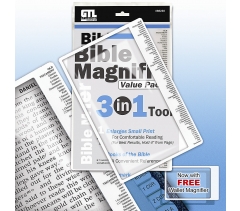 Bible Magnifier 3 in 1 Value Pack