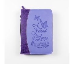 BIBLE COVER, LAVENDER, FRIEND MEDIUM