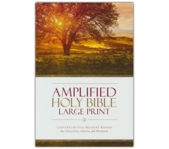Amplified Holy Bible, Hardcover, Large Print