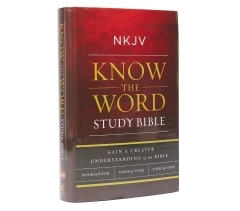 NKJV, Know the Word Study Bible, Red Letter