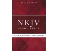 NKJV, Study Bible, Hardcover, Comfort Print