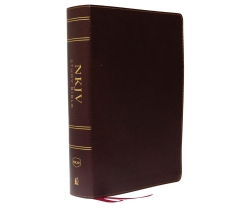 NKJV, Study Bible, Bonded Leather, Burgundy