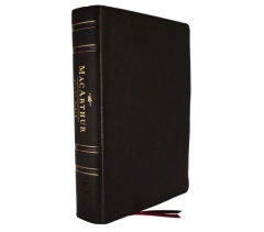 NKJV, MacArthur Study Bible, 2nd Edition, Genuine leather, Black