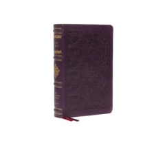 NKJV, Personal Size Reference Bible, Imitation Leather, Purple