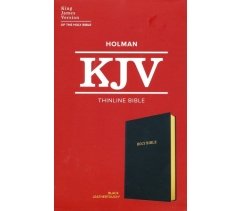 KJV, Thinline Bible, Imitation Leather, Black