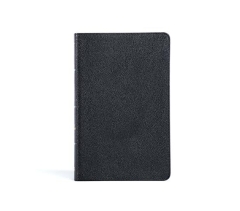 KJV, Thinline Reference Bible, Genuine Leather, Black, Indexed