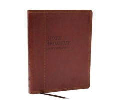 NKJV, NoteWorthy New Testament, Imitation Leather, Brown