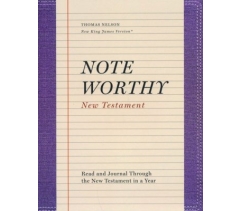 NKJV, NoteWorthy New Testament, Imitation Leather, Purple