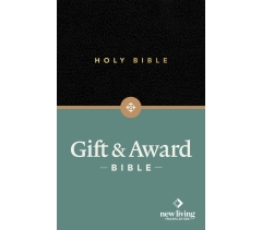 NLT, Gift and Award Bible, Imitation Leather, Black