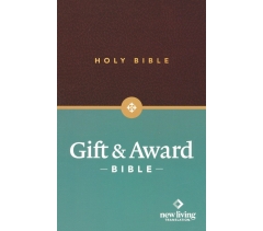 NLT, Gift and Award Bible, Imitation Leather, Burgundy