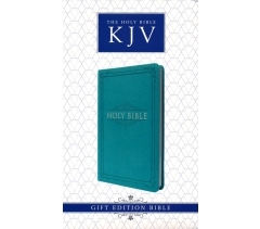 KJV, Thinline Gift and Award Bible, LuxLeather, Turquoise