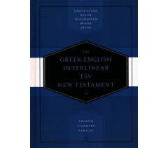 ESV, Greek-English New Testament, Hardcover, Blue