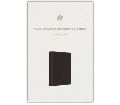 ESV, Reference Bible, Imitation Leather, Coffee