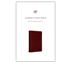 ESV, Student Study Bible, Imitation Leather, Chestnut