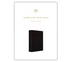 ESV, Bible, Imitation Leather, Black, Giant Print