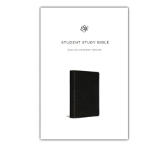 ESV, Student Study Bible, Imitation Leather, TruTone Olive with Celtic Cross Design