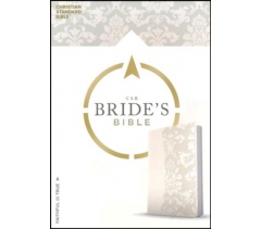 CSB, Bride's Bible, Leather Touch, White