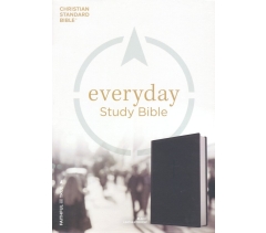 CSB, Everyday Study Bible, Imitation Leather, Black