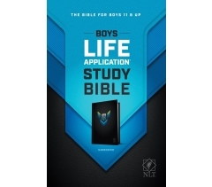 NLT, Life Application Boys Study Bible, Hardcover, Blue