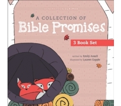 COLLECTION OF BIBLE PROMISES 3 BOOK SET: YOU ARE / TONIGHT / CHOSEN, By Emily Assell, Illustrated By Lauren Copple