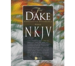 NKJV, Dake Bible, Bonded Leather, Black
