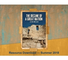 Bible Study in Jeremiah, Resource Download, Summer 2018