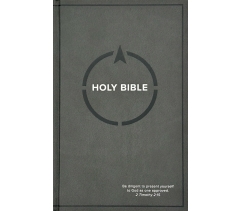 CSB Drill Bible, Gray LeatherTouch Over Board