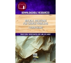 Sunday School, THROUGH-THE-BIBLE RESOURCES, SUMMER 2025