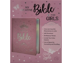 ESV, My Creative Bible for Girls, Pink Imitation Leather-Over-Board 