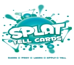 Sunday School SPLAT 5th & 6th GRADE TELL CARDS, Spring 2025