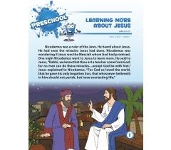 Sunday School, Splat Preschool Student Leaflets, Summer 2025