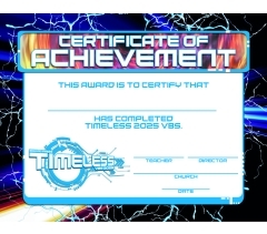 VBS ACHIEVEMENT CERT 2025