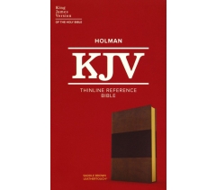 KJV, Thinline Reference Bible, Imitation Leather, Saddle Brown