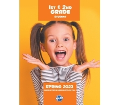 Sunday School SPLAT 1st & 2nd GRADE STUDENT LEAFLETS, Spring 2022
