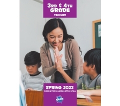 Sunday School SPLAT 3rd & 4th GRADE TEACHER LEAFLETS, Spring 2022