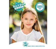 Sunday School SPLAT 5th & 6th GRADE STUDENT LEAFLETS, Spring 2025