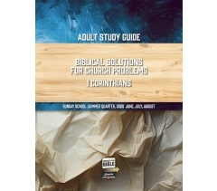 Sunday School, Adult Study Guide Large Print, Summer 2025