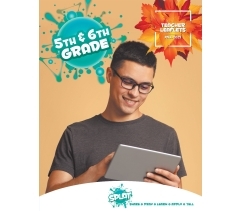 Sunday School SPLAT 5TH & 6TH GRADE TEACHER LEAFLETS, Fall Quarter 2023